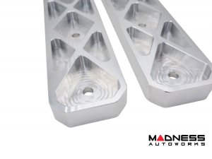 Jeep Wrangler JL Billet Tailgate Hinges - Aluminum - Raw